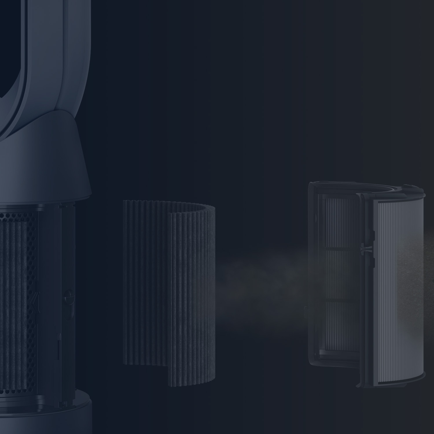 Air Purifier with Activated Carbon Filter