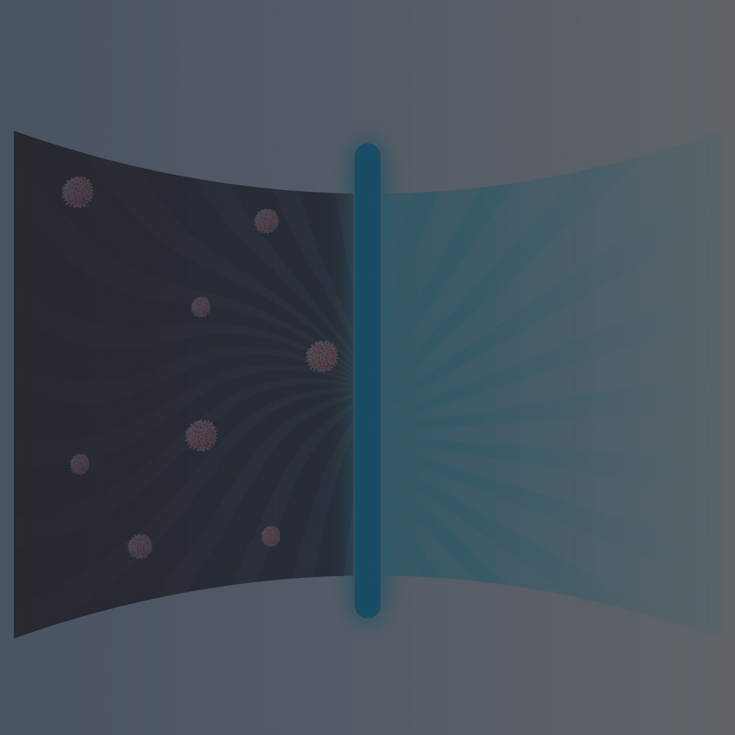 Exemplification of How UV Light Removes Air Pollutants