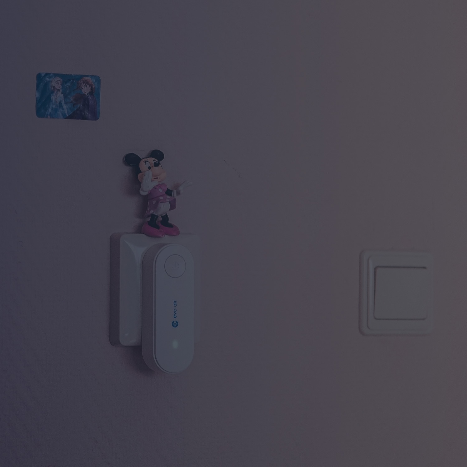 Plug-In Air Ionizer in Child's Room