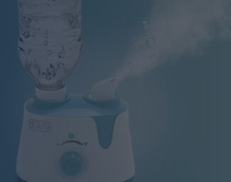 Mist Released by Water Bottle Humidifier