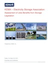 Assessment of Jobs Benefits from Energy Storage